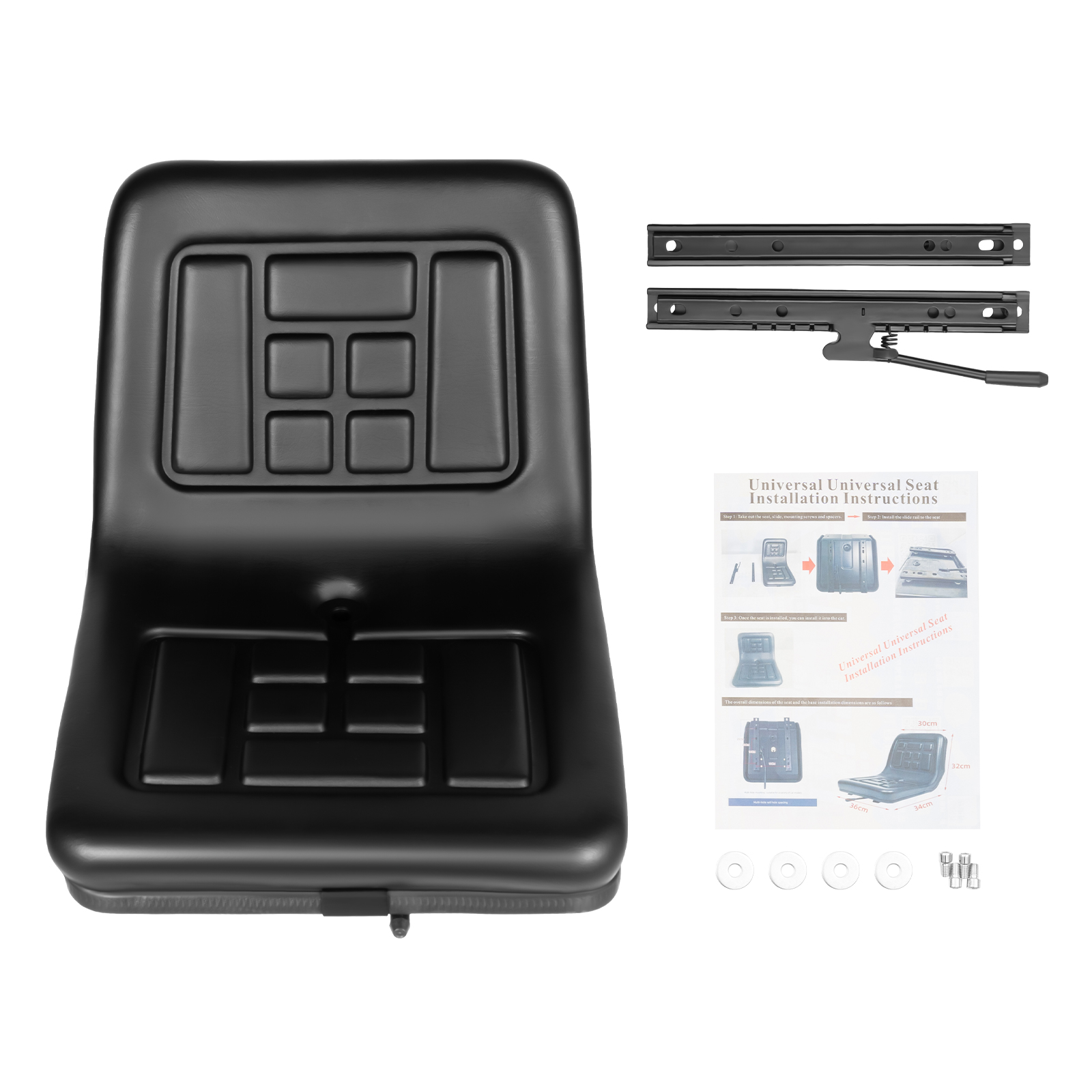 Eco Sponge - Tractor Seat, with Drainage Holes, with