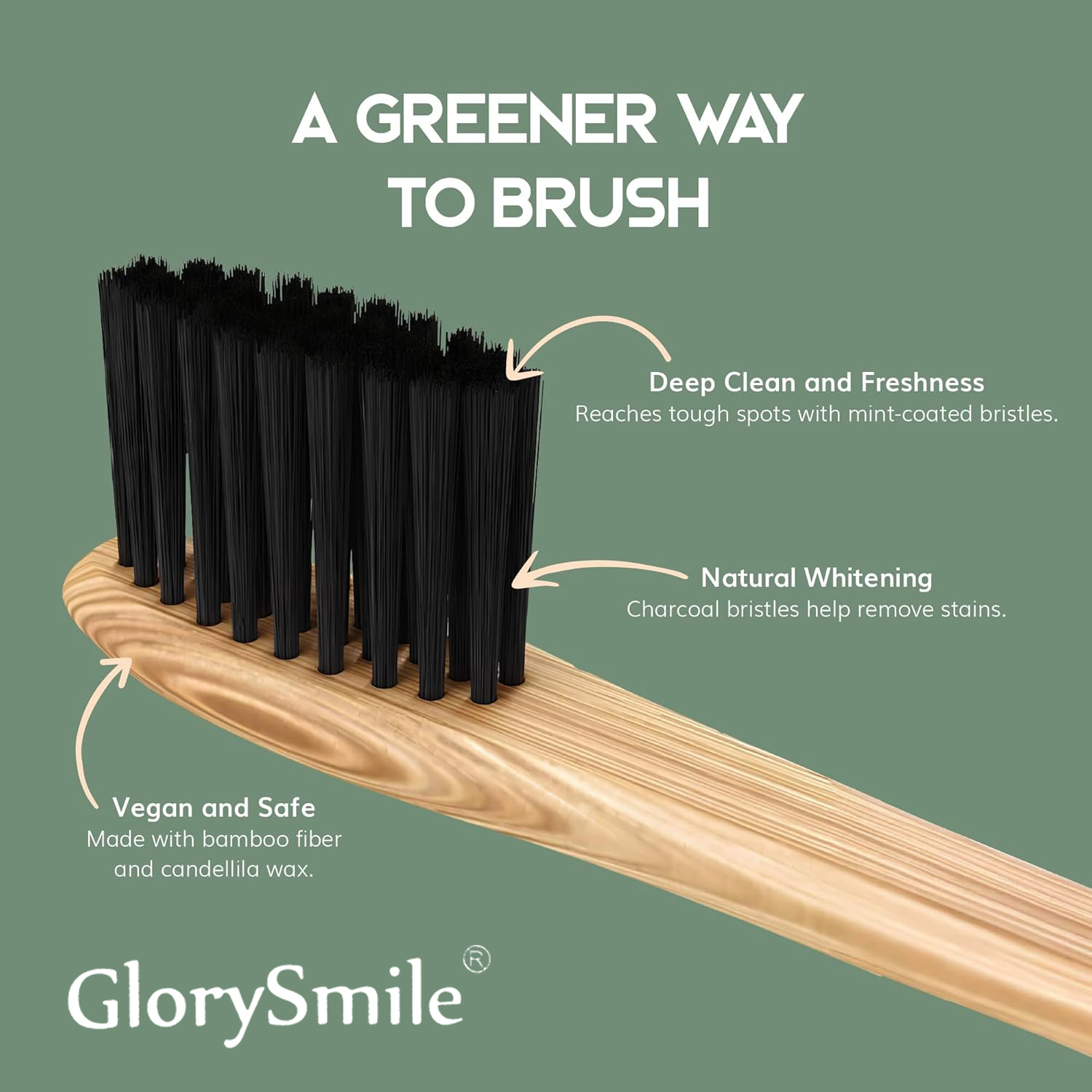 Bamboo Toothbrushes for Adults - Bamboo Toothbrush recension och pris