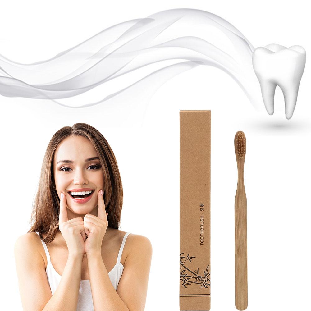 1/5/10Pcs Toothbrush Adult Bam - Bamboo Toothbrush recension och pris