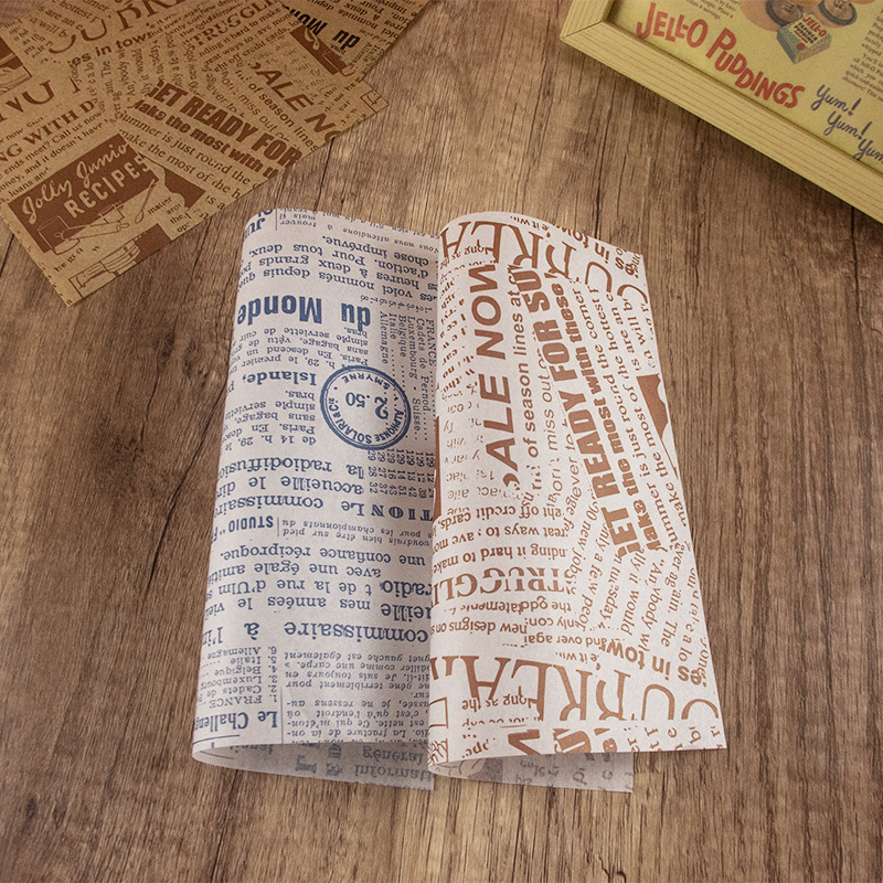 100 Pcs Oil-Proof Wax Paper Fo - Beeswax Wrap recension och pris