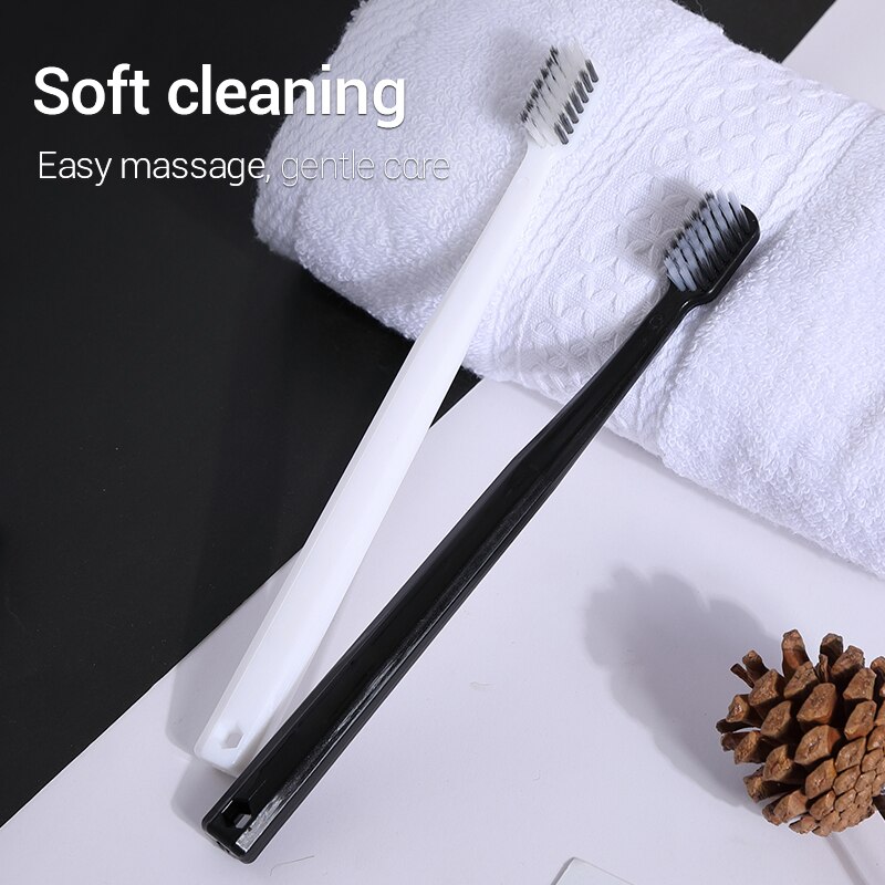 10PC Bamboo Charcoal Brush Sil - Bamboo Toothbrush recension och pris