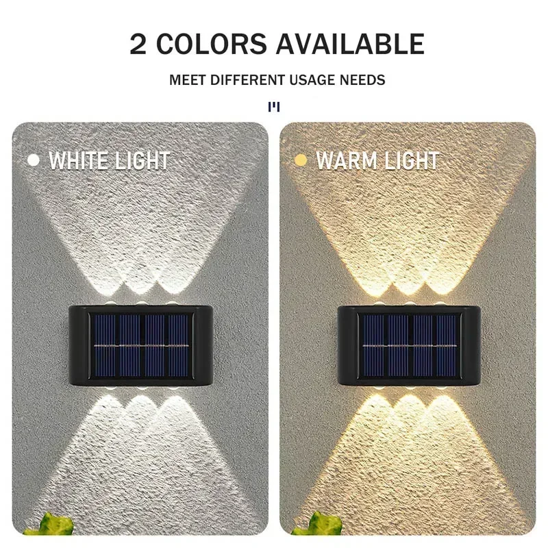 COB Solar Wall Lamp Outdoor Wa - Solar Garden Light recension och pris