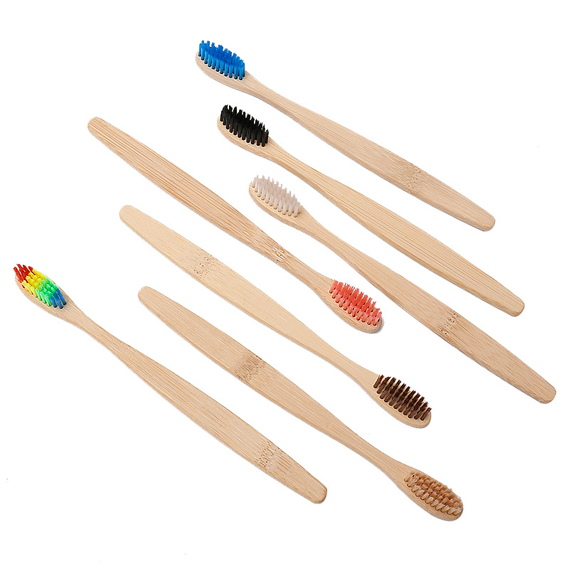 5/10/20/30Pcs Colorful Bamboo  - Bamboo Toothbrush recension och pris