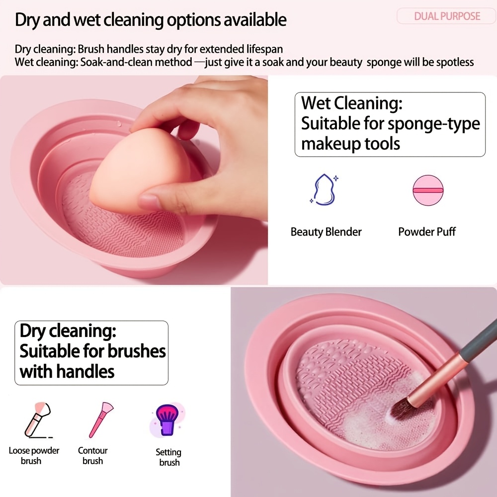 Foldable Silicone Makeup Brush - Eco Sponge recension och pris