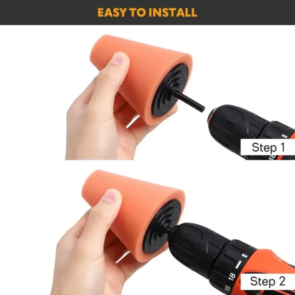 1-10PCS Car Hub Polishing Spon - Eco Sponge recension och pris