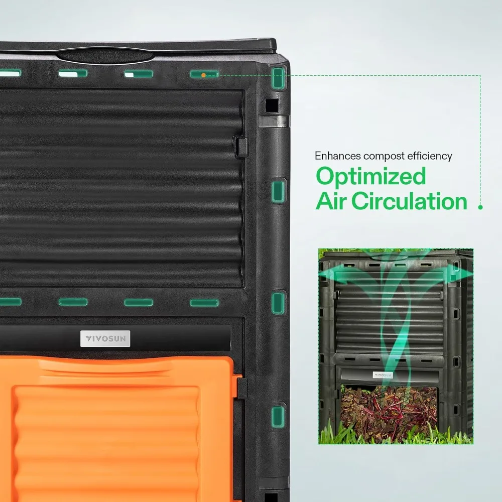 Gallon Outdoor Composting Bin  - Compost Bin recension och pris