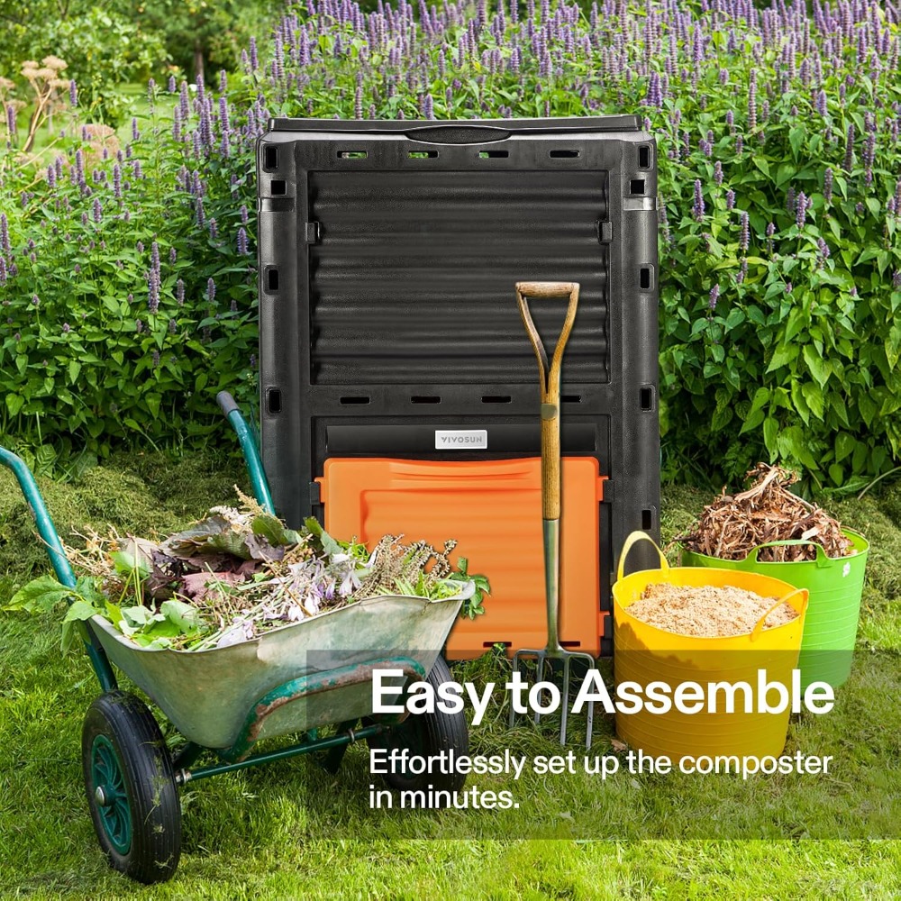 Gallon Outdoor Composting Bin  - Compost Bin recension och pris