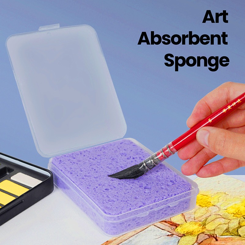 Boxed Watercolor Pigment Paint - Eco Sponge recension och pris