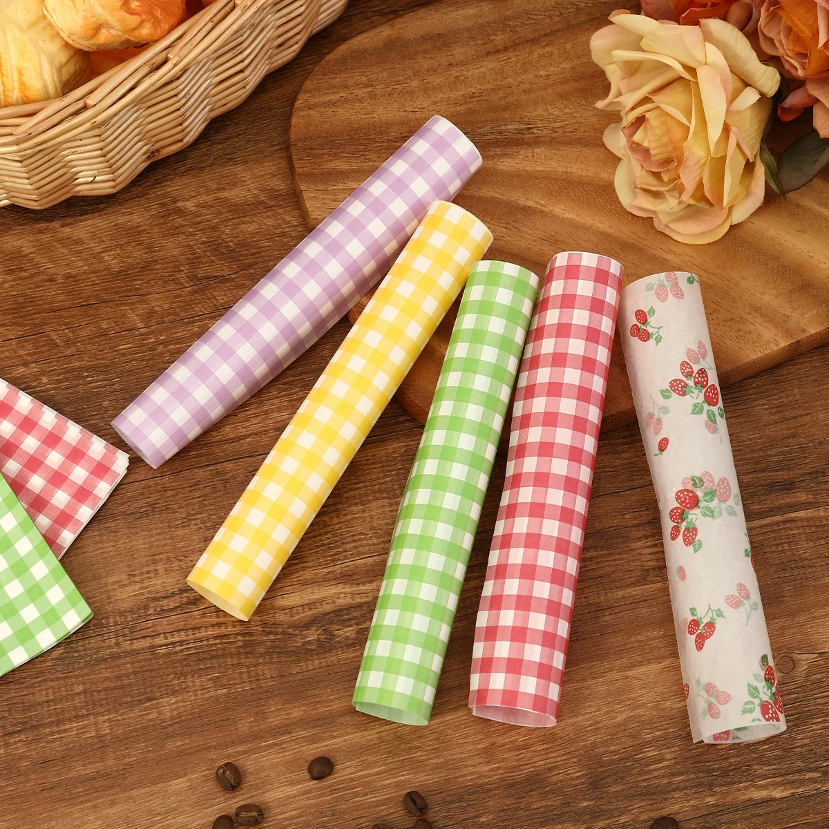 50Pcs Oilproof Wrapping Paper  - Beeswax Wrap recension och pris