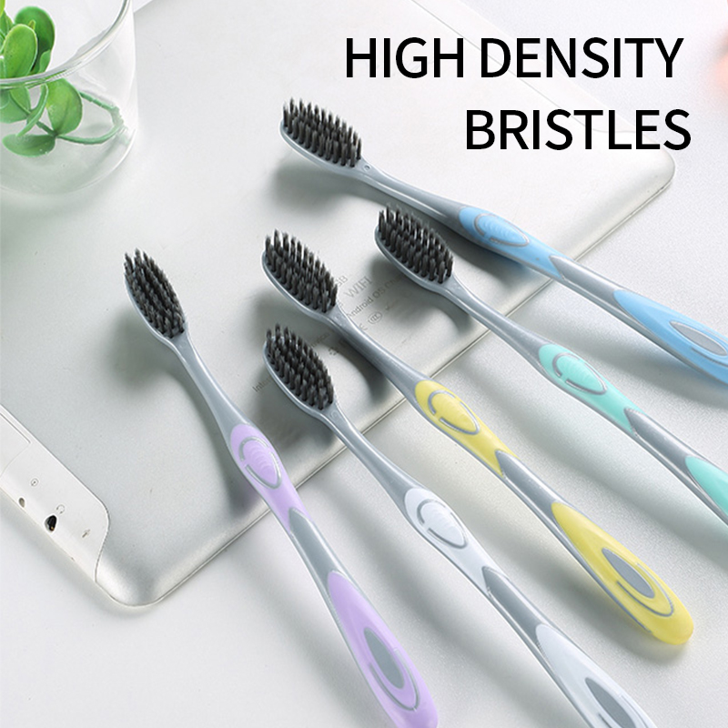 5/10pcs manual toothbrush with - Bamboo Toothbrush recension och pris