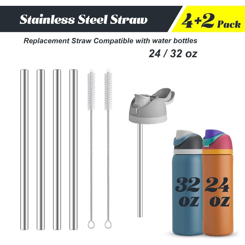 Metal Straw Replacement for Ow - Reusable Straw recension och pris