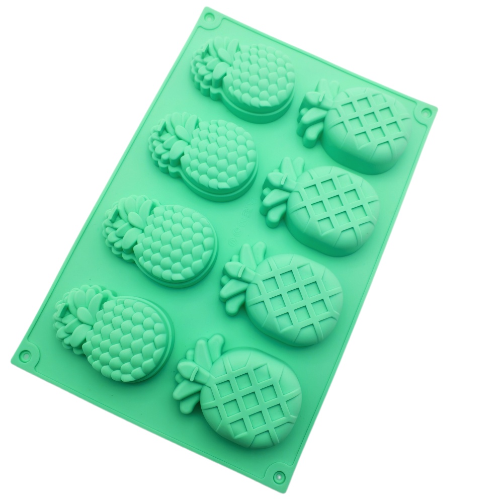 Pineapple Shape Silicone Cake  - Eco Soap recension och pris