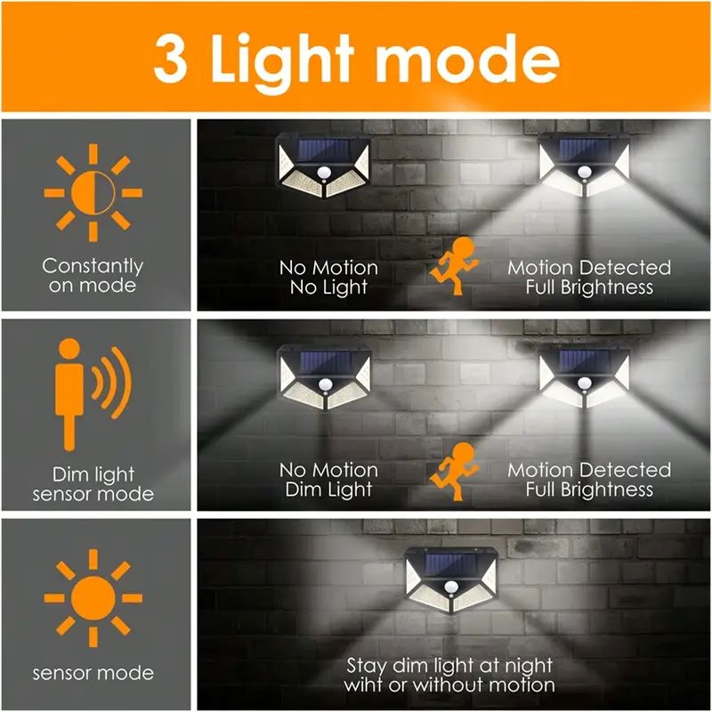 100LED Outdoor Solar Garden Li - Solar Garden Light recension och pris