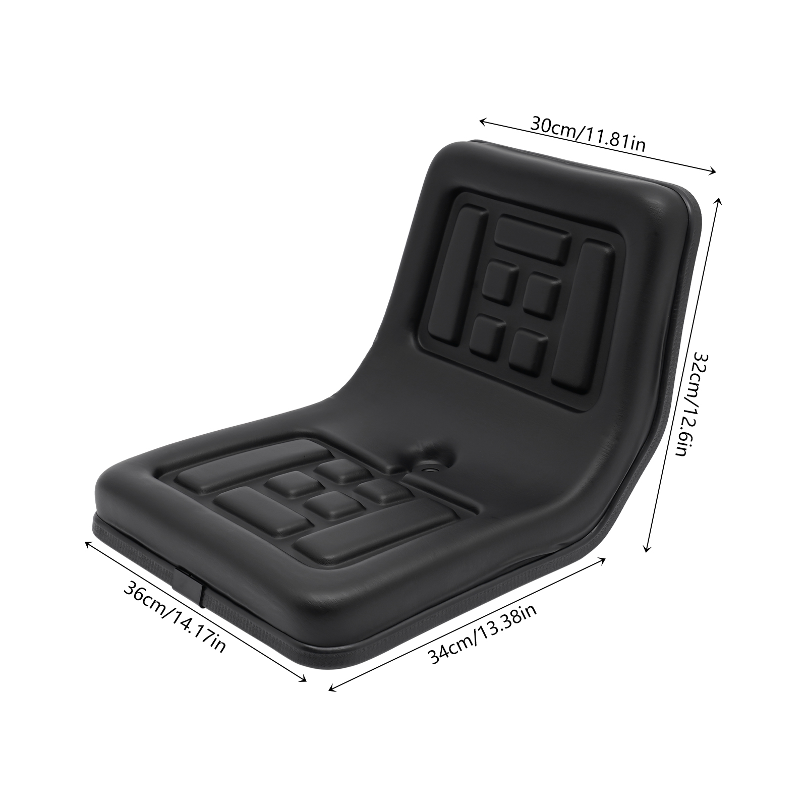 Tractor Seat, with Drainage Ho - Eco Sponge recension och pris