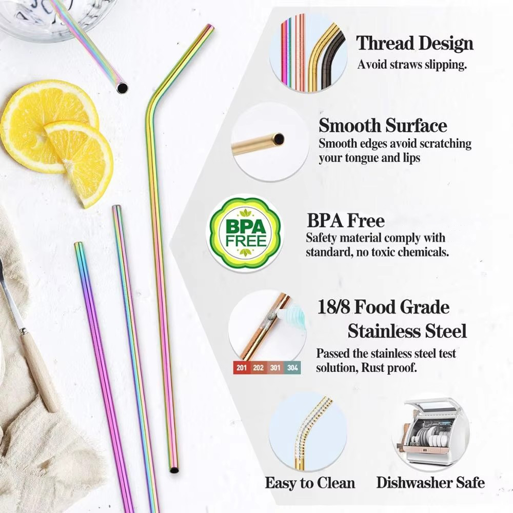 UPORS Reusable Drinking Straw  - Reusable Straw recension och pris
