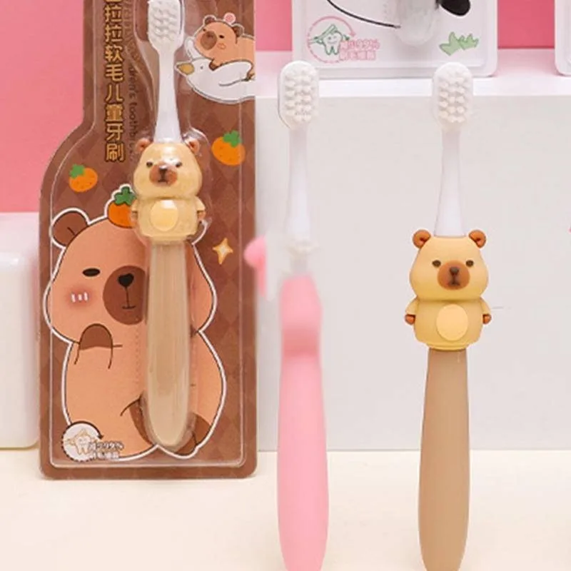 Capybara Baby Toothbrush Cute  - Bamboo Toothbrush recension och pris