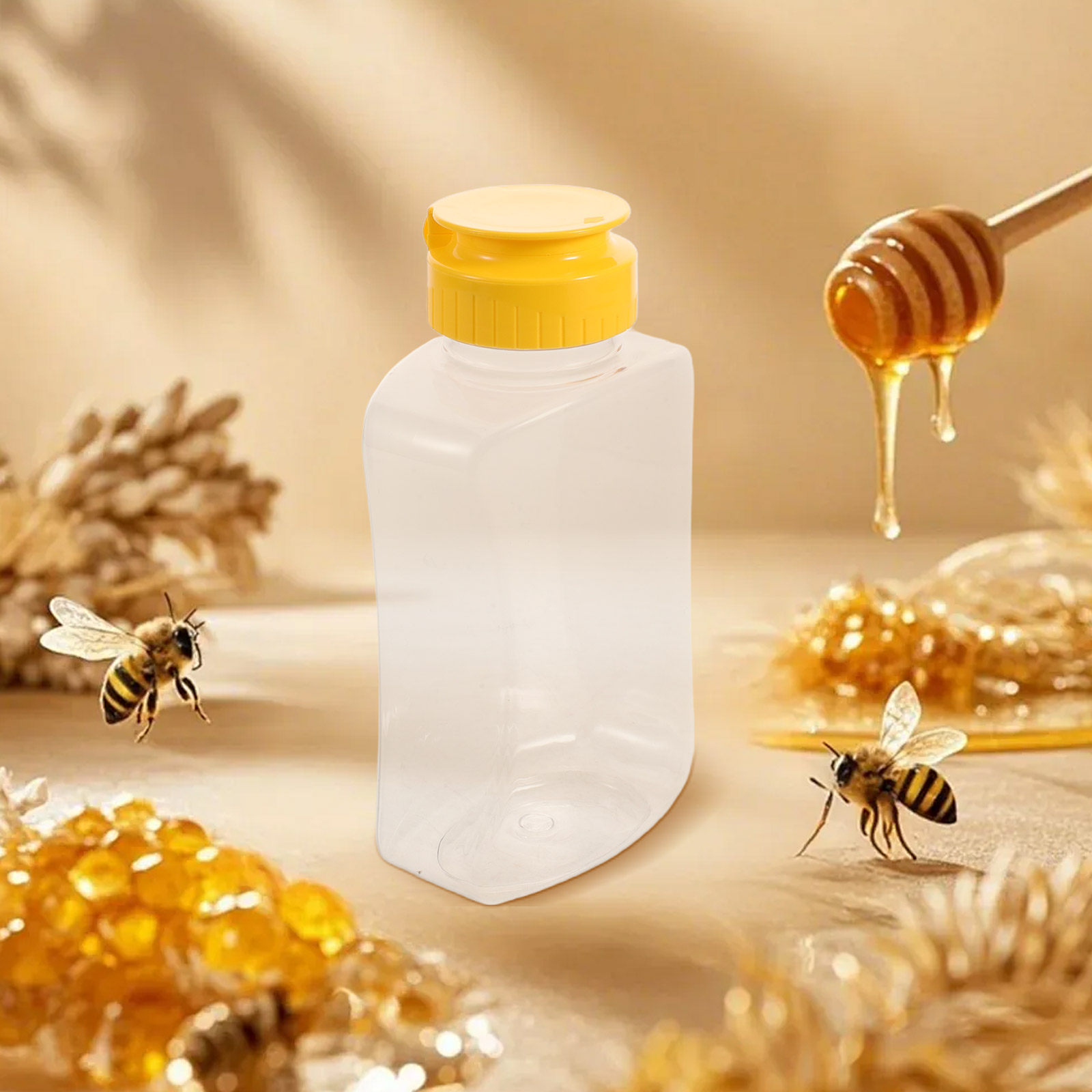 4Pcs Honey Squeeze Bottles Pla - Reusable Bottle recension och pris