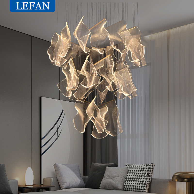 Light Guide LED Modern Chandel - Sustainable Living Guide recension och pris