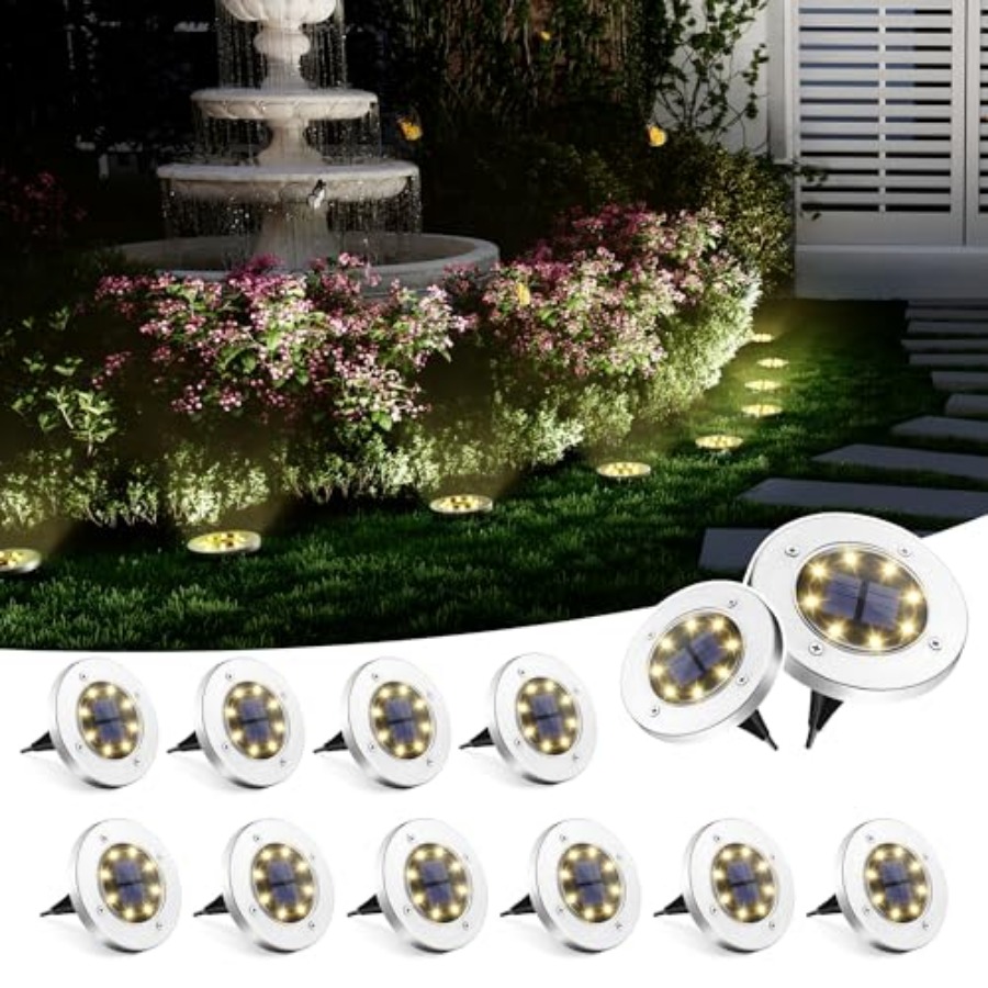 Solar Ground Lights Solar Ligh - Solar Garden Light recension och pris