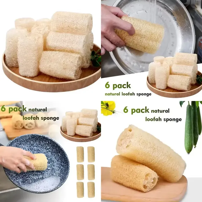 2026 Latest Natural Loofah Luf - Eco Sponge recension och pris