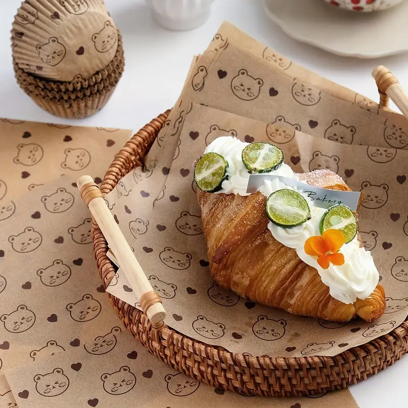 100Pcs/200Pcs Bear/Large Bear  - Beeswax Wrap recension och pris
